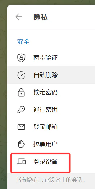 其他会话管理入口